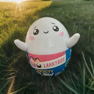 LankyBox 11" Ghosty Glow In The Dark Jumbo Mystery Egg 1 Set  NEW Toys YouTuber